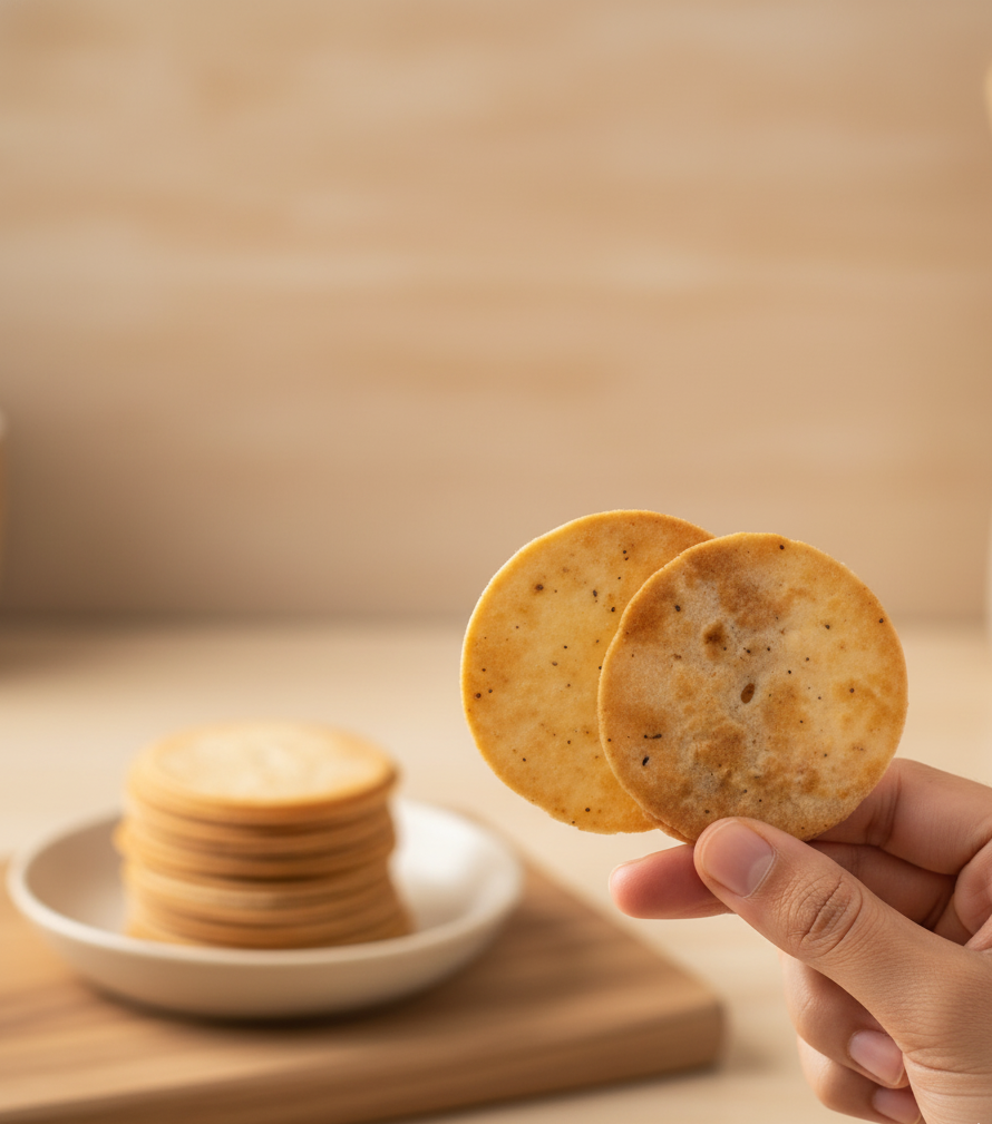 Special Cheese Coin Khakhra